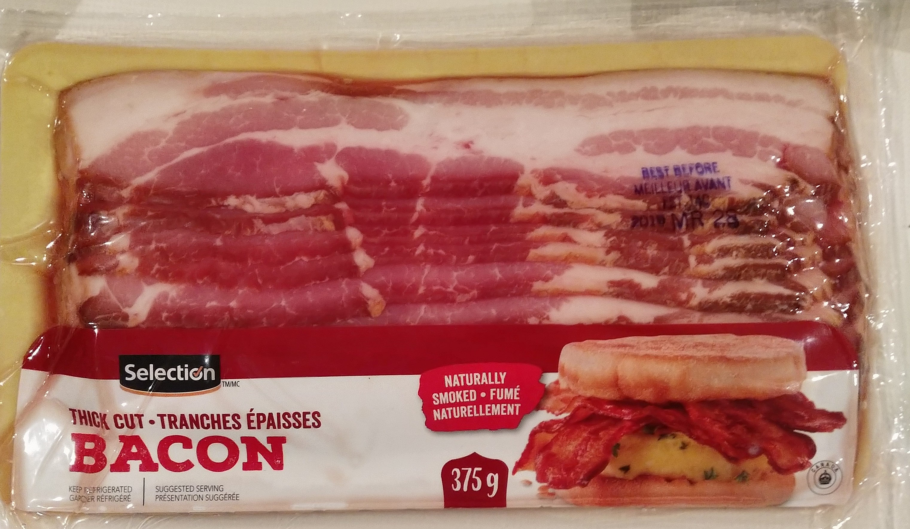 Bacon tranches épaisses - Product - fr