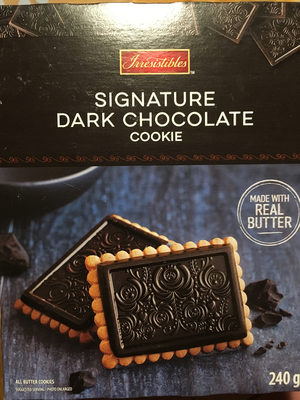 Le biscuit signature chocolat noir - Produit