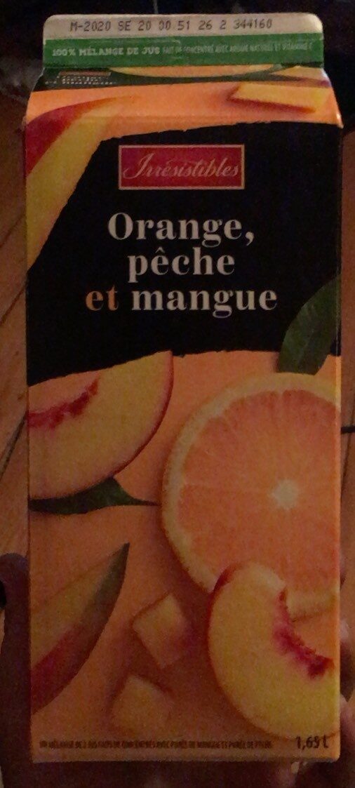Orange, pêche et mangue - Product - fr