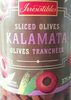 Olives tranchées Kalamata - Produit