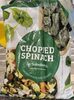 Chopped spinach - Produit