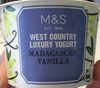 West country Luxury yogurt - Produit