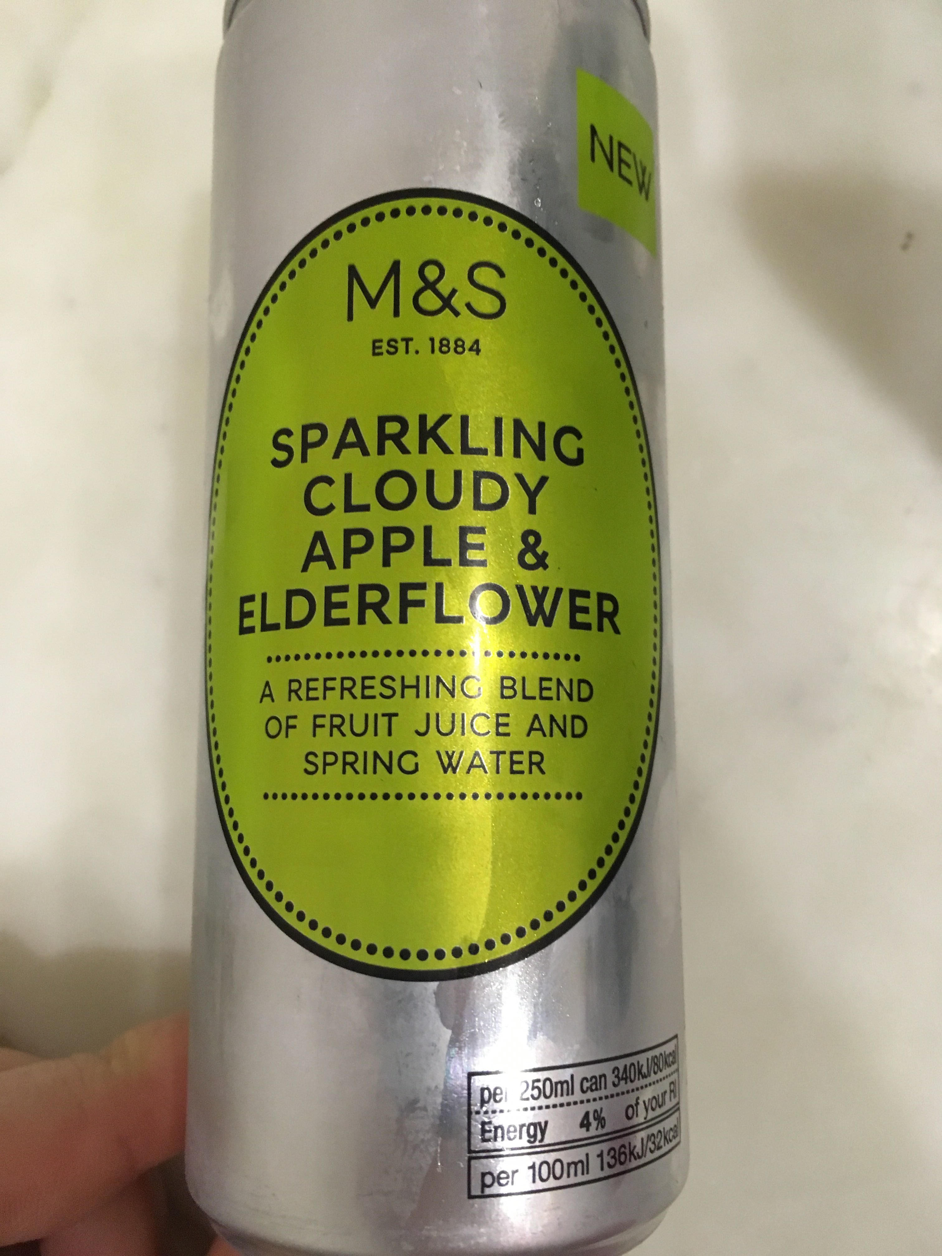 Sparkling cloudy Apple & Elderflower - Product - fr