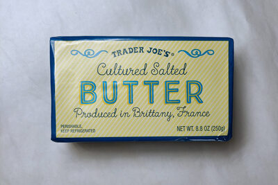 Calories in Trader Joes Cultured Salted Butter