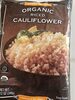 trader Joe's organic riced cauliflower - Produkt