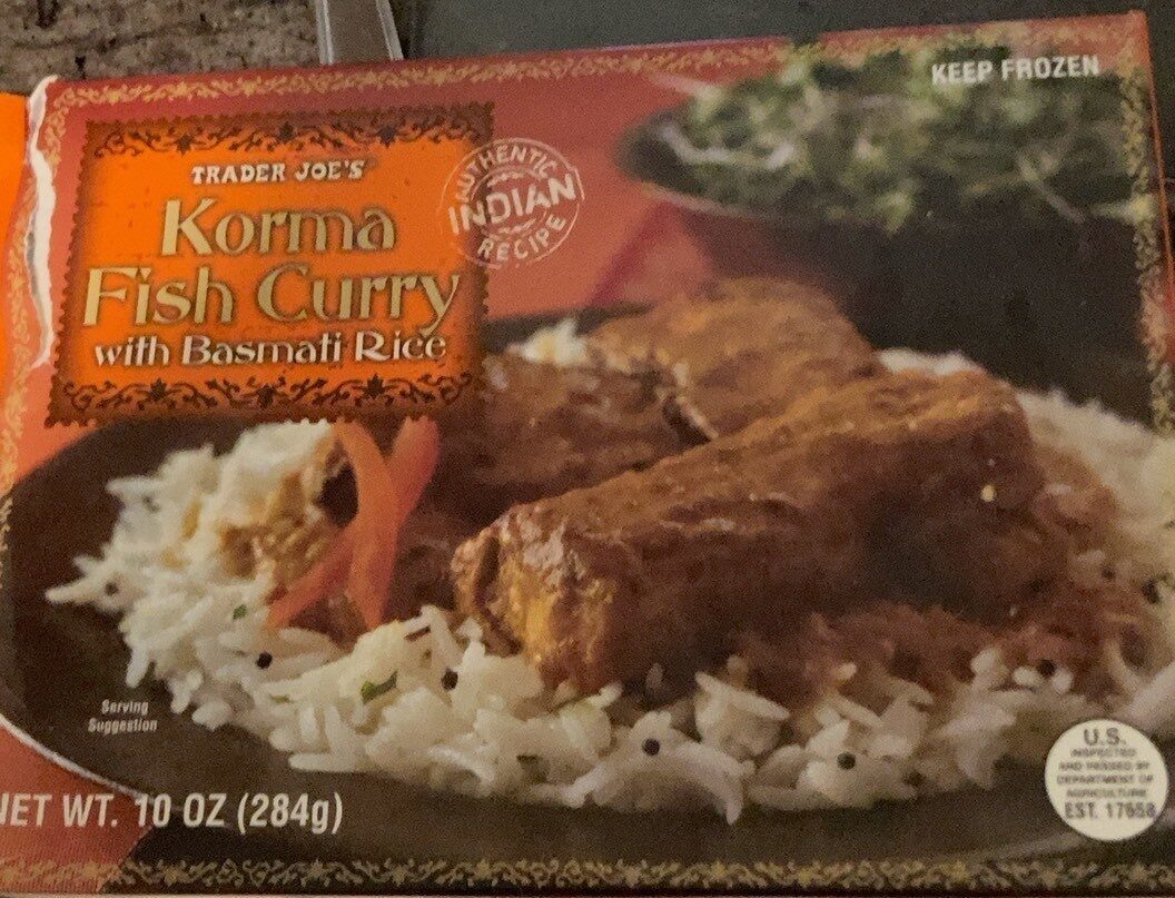 korma fish curry - Product