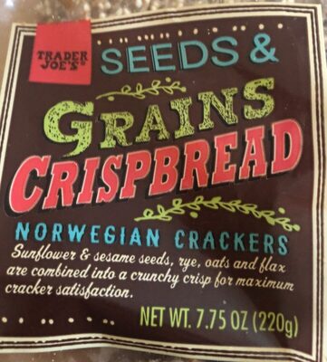 Seeds & grains crisbread - Product