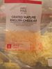 Grated mature english cheddar - Product