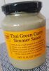 Thai Green Curry Simmer Sauce - Product