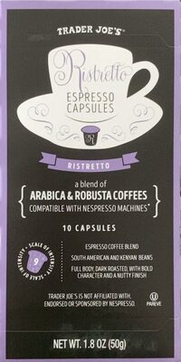 Ristretto Espresso Capsules - Product