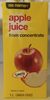 Apple Juice from Concentrate - Product