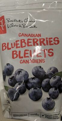 Frozen Canadian Blueberries - Product