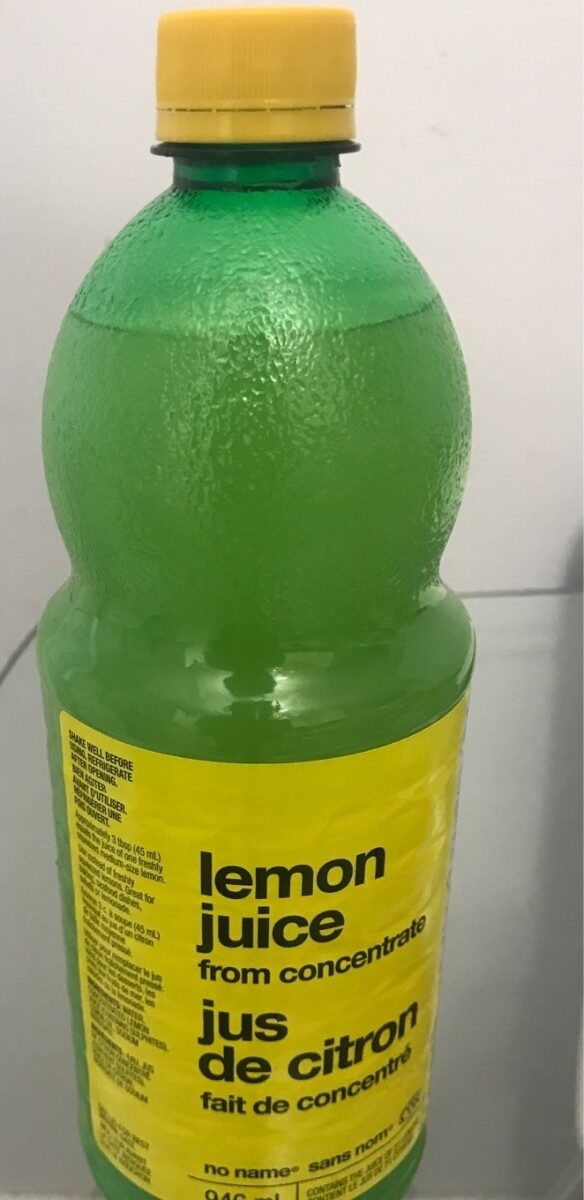 Lemon juice - Produit
