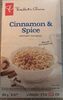 Cinnamon and Spice Instant Oatmeal - Product