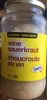 Wine sauerkraut - Prodotto