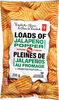 Loads of jalapeño popper flavour rippled potato chips - Product