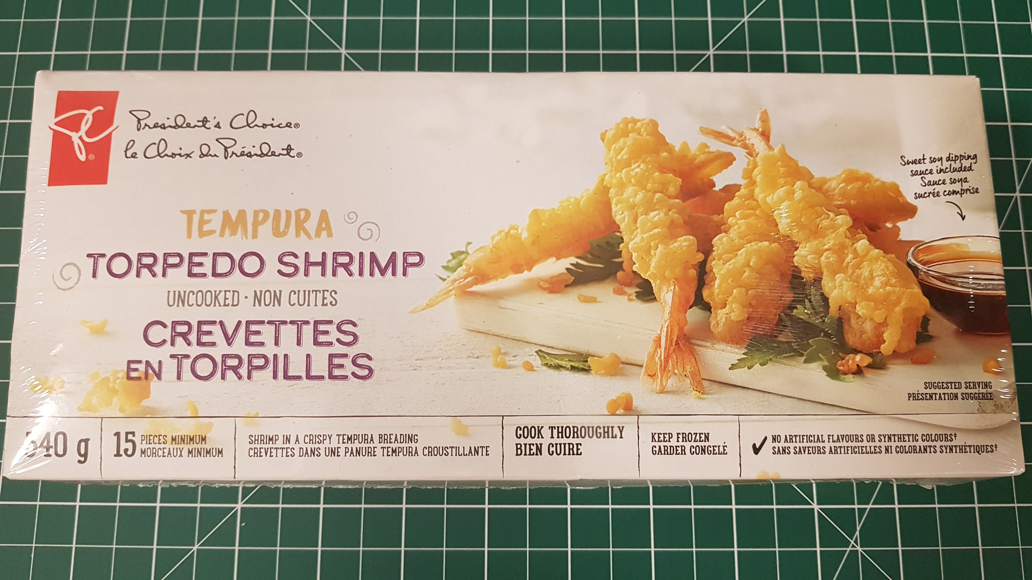 Tempura Torpedo Shrimp with Sweet Soy Dipping Sauce - Produit - en