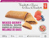Mixed berry cereal bars - Produit