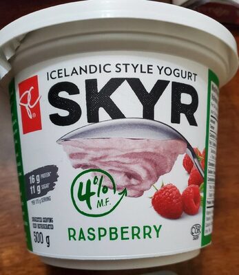 skyr Raspberry 4% - Produit