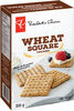 Wheat square crackers - Produit