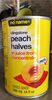 Peach halves - Product