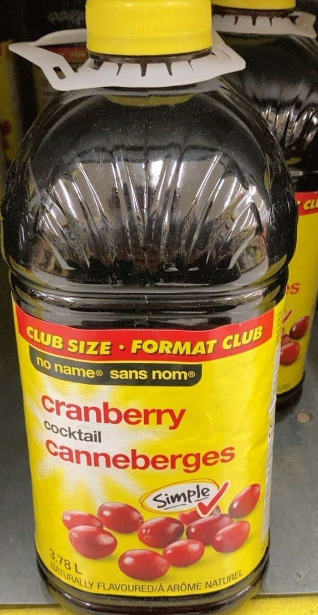 Cranberry juice - Produit - en