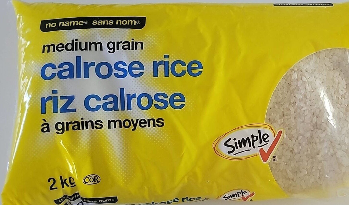 Medium Grain Calrose Rice - Produit