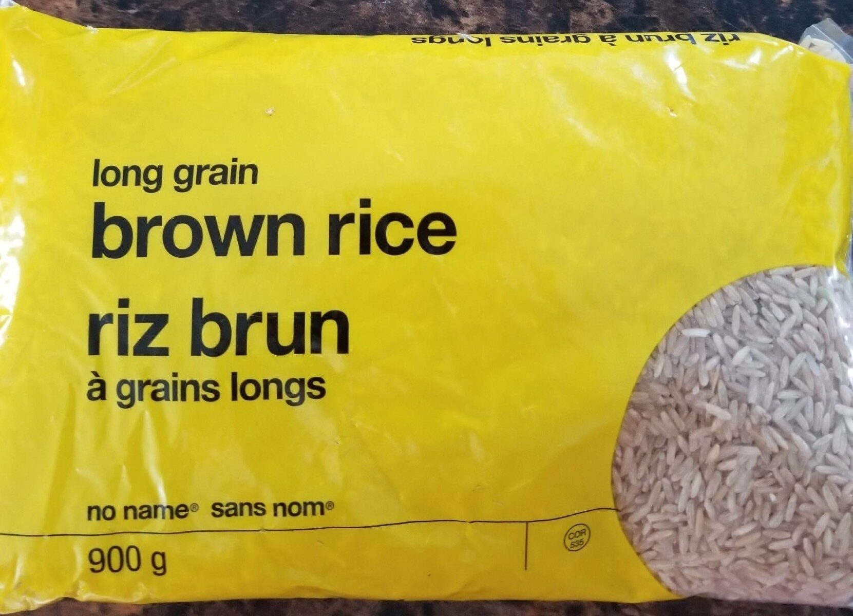 riz brun à grains long - Produit