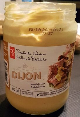 Moutarde de DIJON - Produit