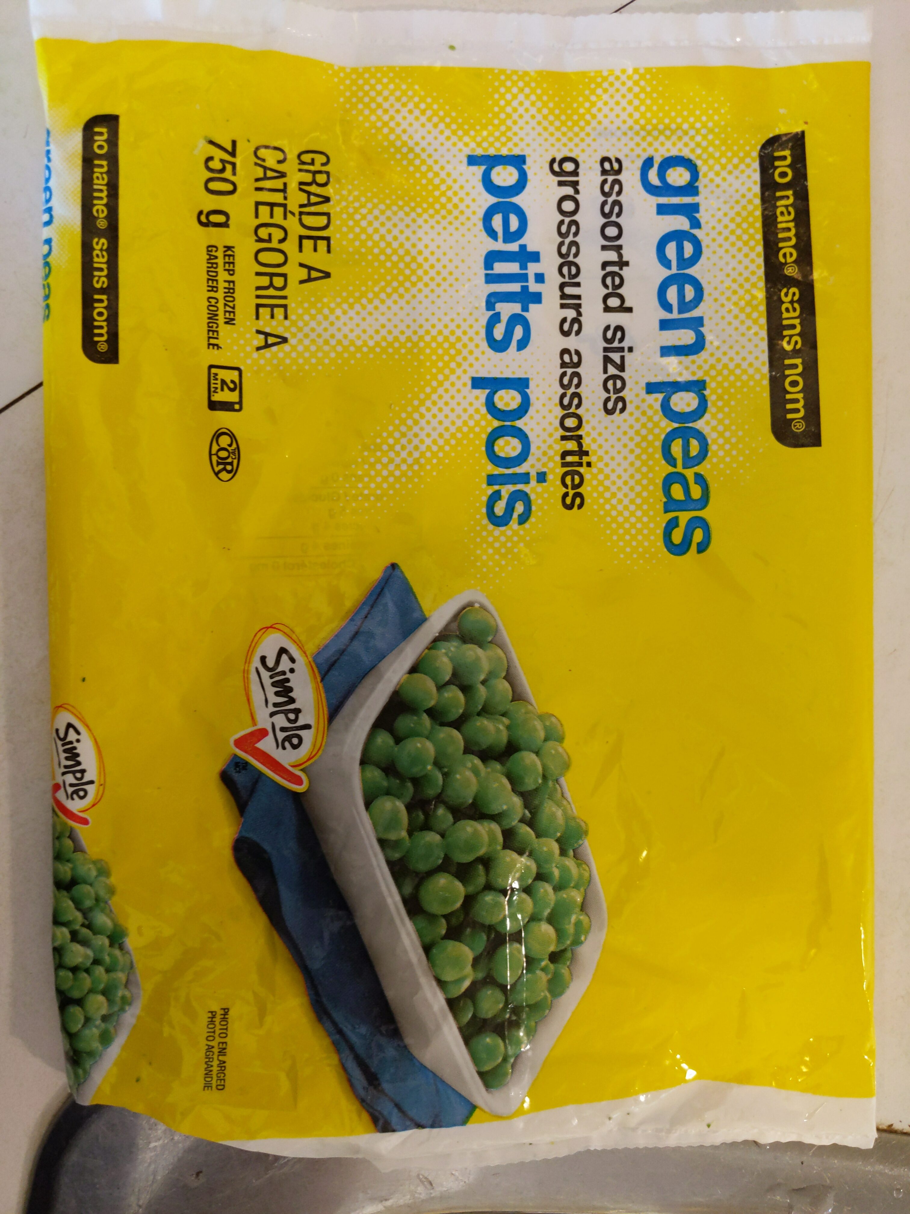 Green Peas - Produit - en