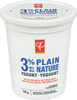 Plain m f yogurt - Produit