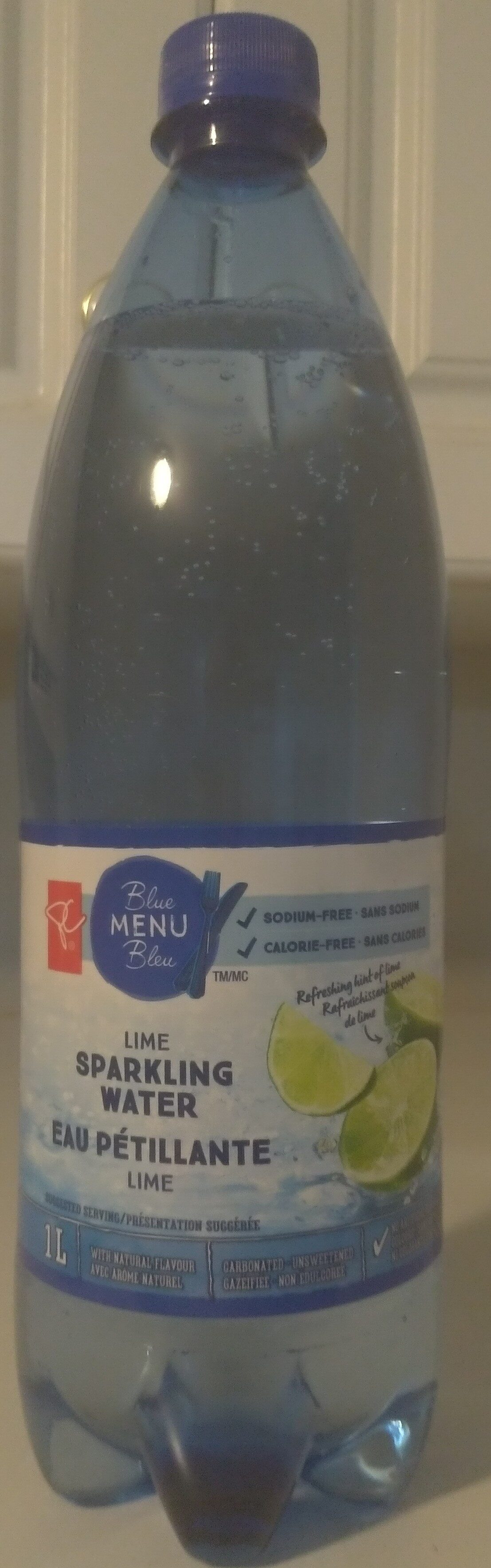 Lime Sparkling Water - Produit