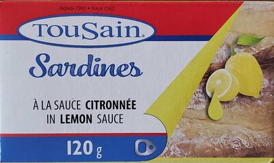 Sardines à la sauce citronnée - Produit
