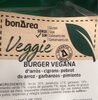 Burger vegana - Product