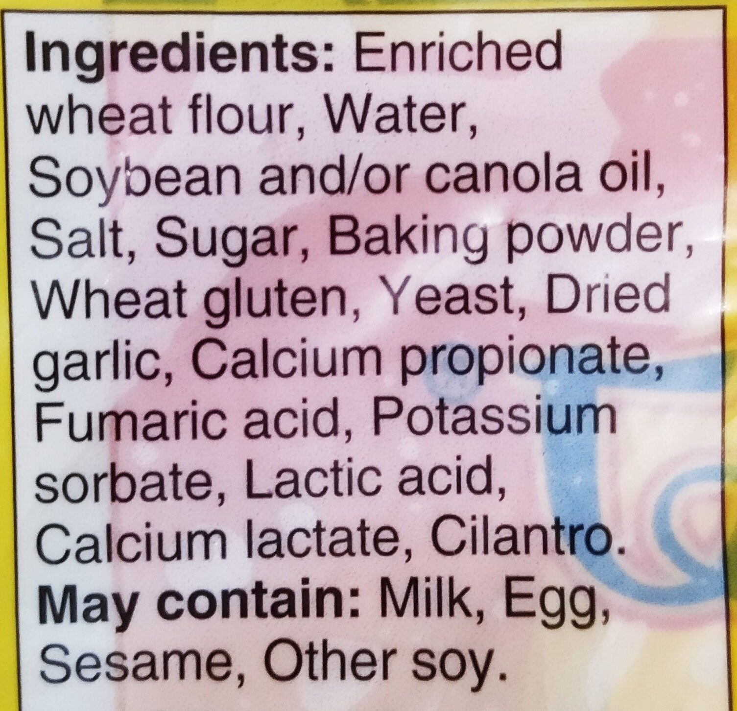 Naam garlic - المكونات - en