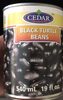 Cedar Black Beans 20 Oz.-24 / Cs - Produit