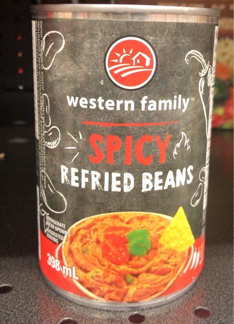 Spicy refried beans - Produit