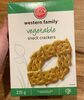 Vegetable snack crackers - Product