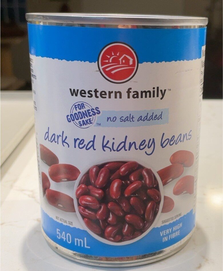Dark Red Kidney Beans - Produit - en