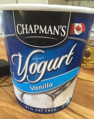 Calories in Chapman'S Frozen Yogurt Vanilla