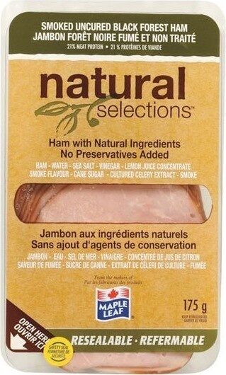 Tranches De Jambon Forêt Noire Natural Selections - Produkt - fr