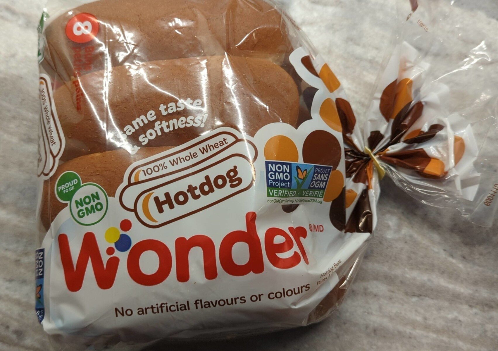 Wonder  whole wheat hotdog buns - Produit - en