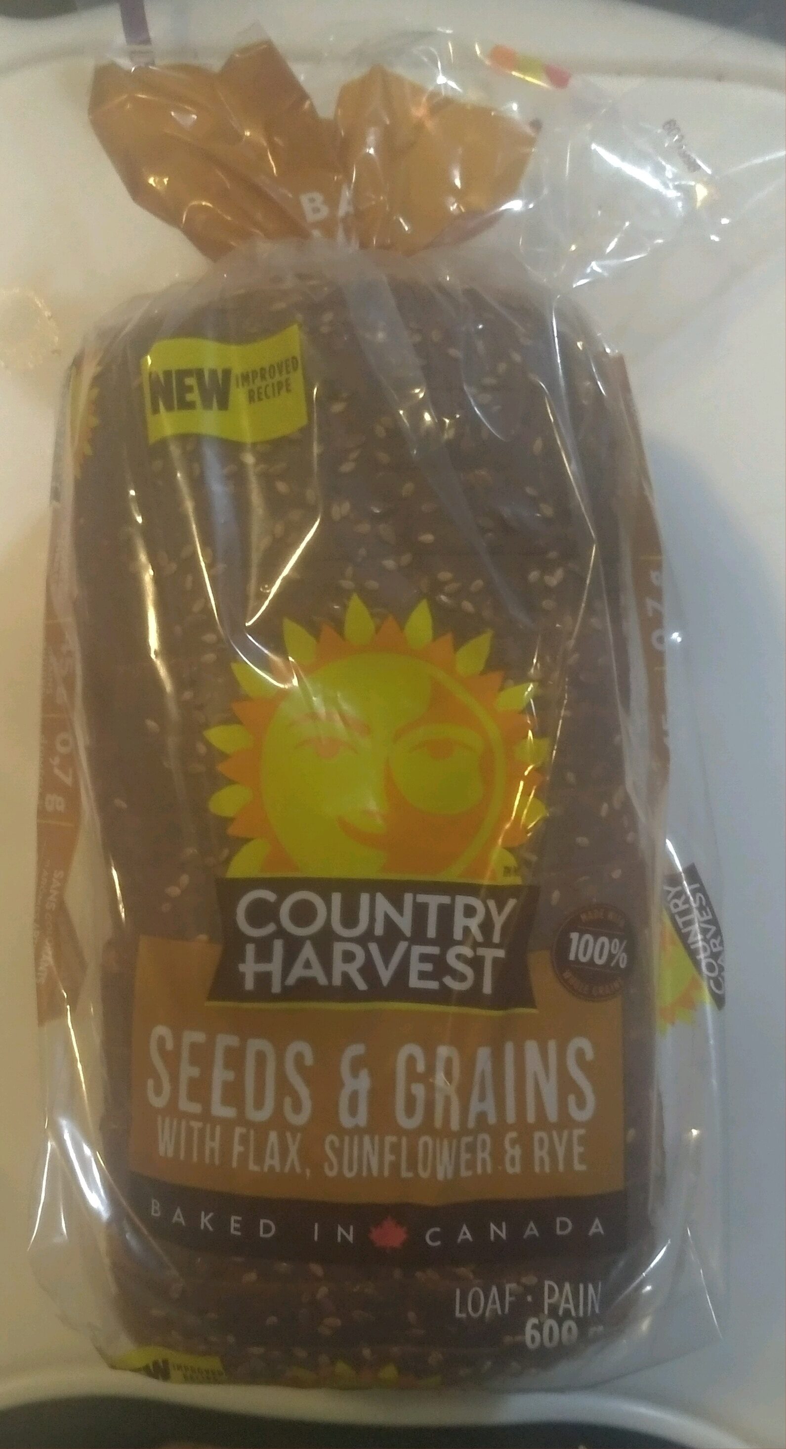 Seeds & Grains Bread with Flax, Sunflower & Rye - Produit