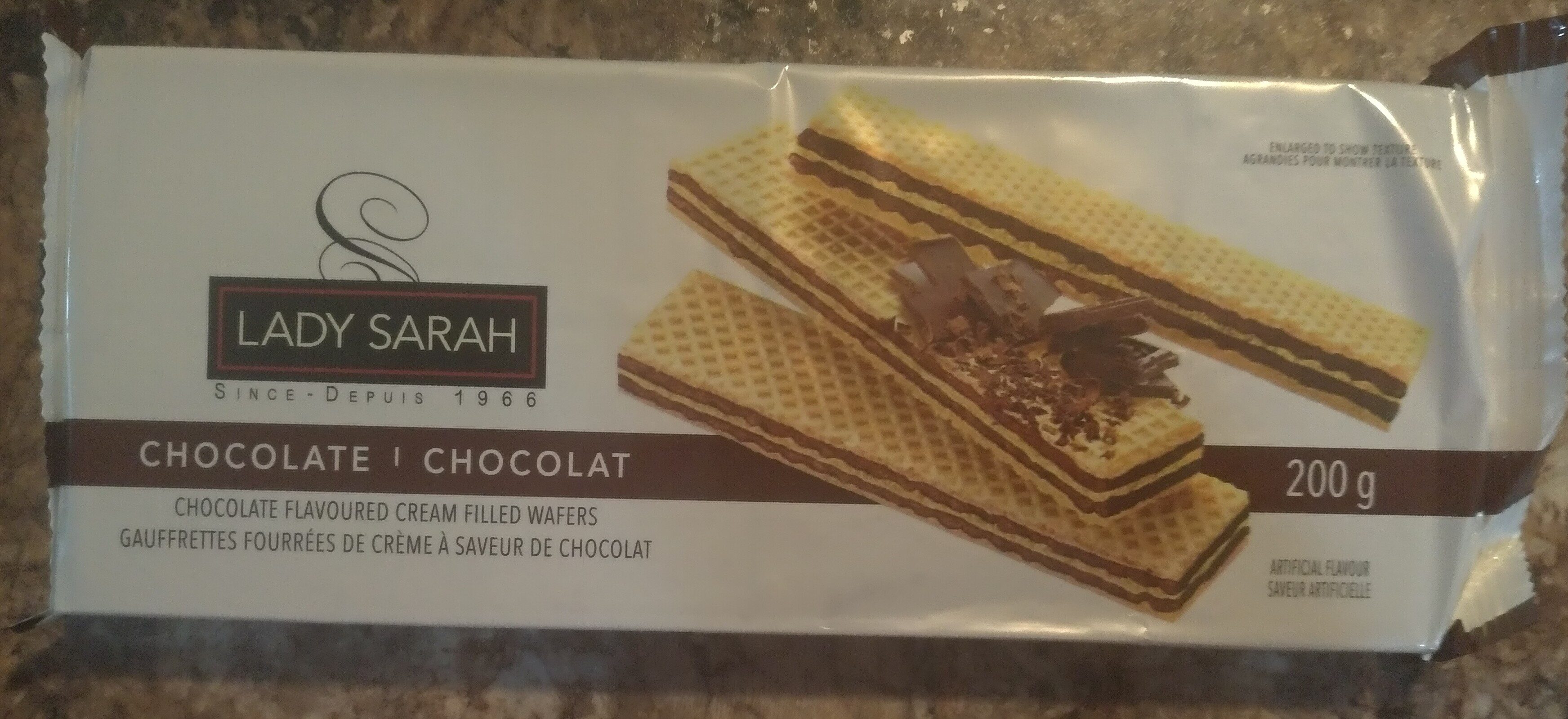 Chocolate Flavoured Cream Filled Wafers - Produit