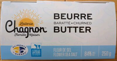 Beurre barraté fleur de sel - Produit