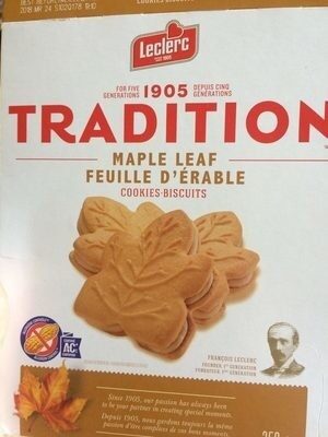 Biscuits Crème Feuille D'érable - Produit