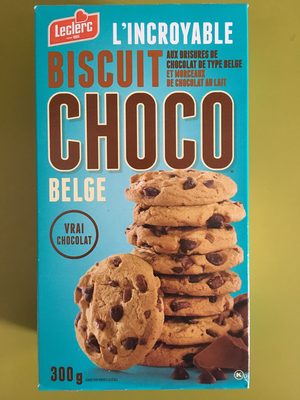 Cookie Choco Belgian - Produit
