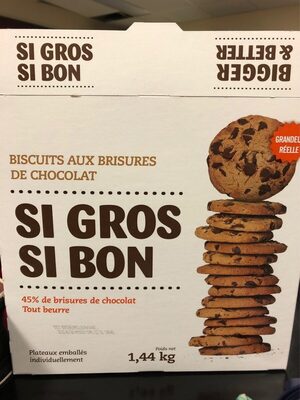 Biscuits aux brisures de chocolat - Produit