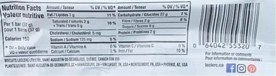 Muffin max - Nutrition facts - fr