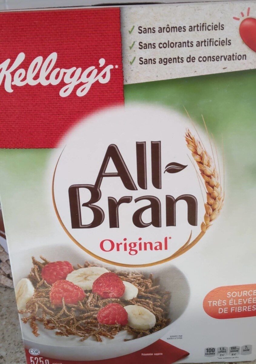 Céréales All Bran (original) - Product - fr